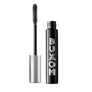 Buxom Lash Volumizing Mascara- black, silicone brush, 3x volume